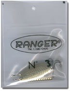 Bolsa de plástico transparente termosellada RANGER® Nº 3 S.