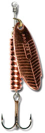 Cucharilla RANGER® Nº 2 R.S. de 9,8grs con cuerpo y pala color cobre