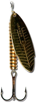 Cucharilla RANGER® Nº 4 S. de 23grs con cuerpo y pala color oro